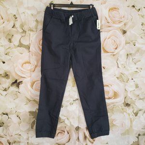 Spotted Zebra Boys' Kids Woven Jogger Pants Navy Blue size XL (12)